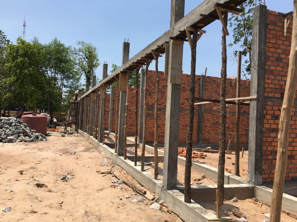 built a high school in cambodia