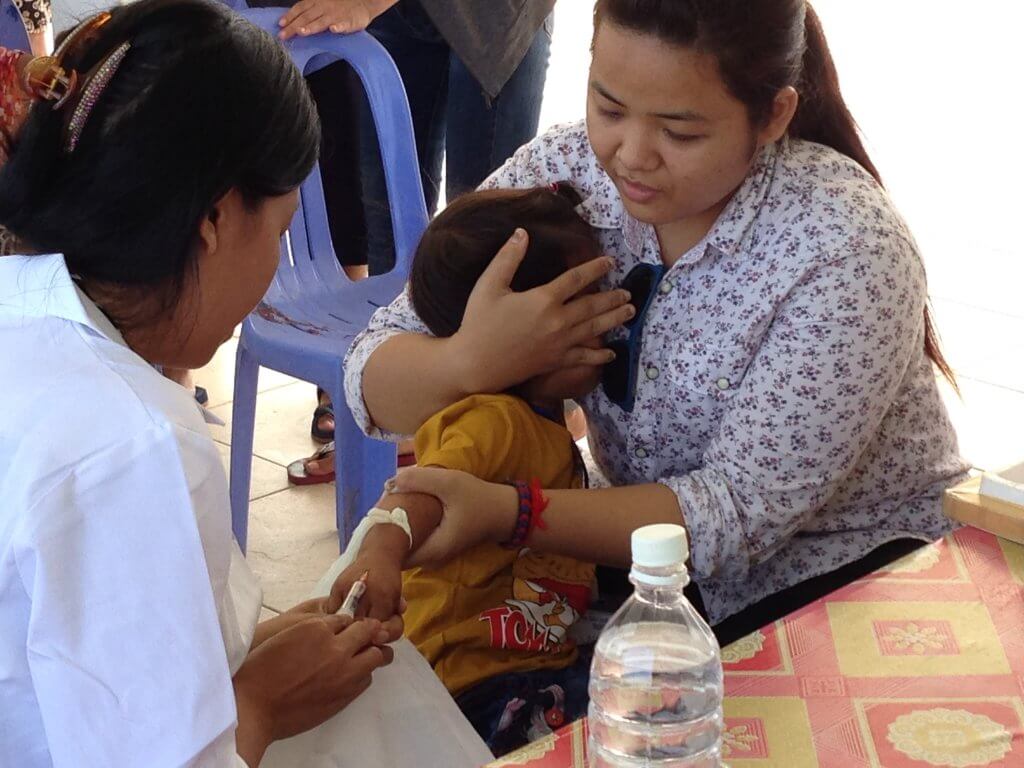 Medical assistance in Cambodia